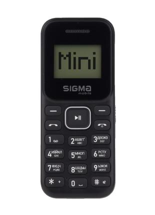Мобільний телефон sigma x-style 14 mini black (4827798120712)