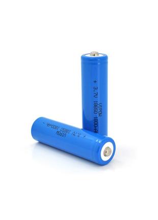 Акумулятор 18650 li-ion icr18650 tiptop, 1800mah, 3.7v, blue vipow (icr18650-1800mahtt)