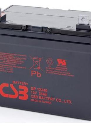 Батарея к ибп csb 12в 34 ач (gp12340)