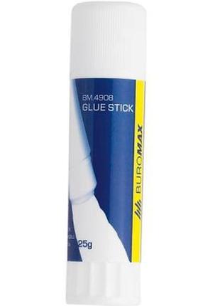 Клей buromax glue stick 25г, pvp (bm.4908)