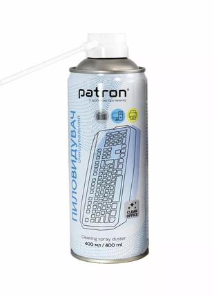 Стиснене повітря для чистки patron spray duster 400ml (f3-020)