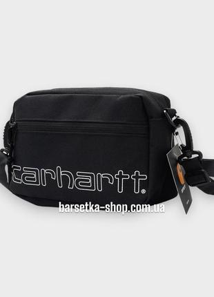 Сумка через плечо carhartt 24х16х7 черный4 фото