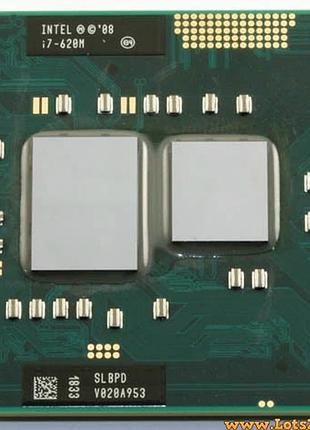 Процессор intel core i7 620m slbpd slbtq 2x 2.66ghz 4mb 35w socket g1 двухъядерный процессор для ноутбука