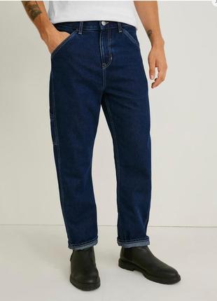 Брендові стильні якісні джинси з кишенями c&amp;a етикетка