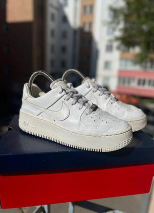 Кросівки nike air force af-1 white