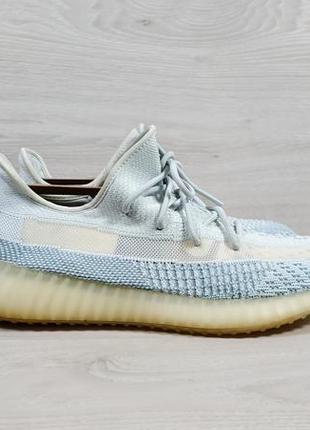 Оригінальні чоловічі кросівки adidas yeezy boost 350 v2 cloud white, розмір 43 1/3