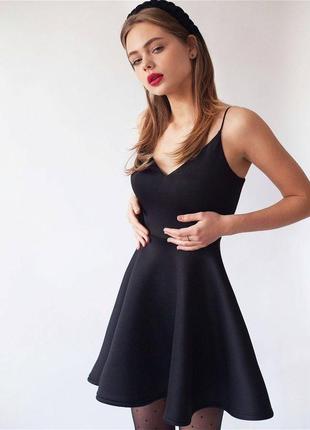 Плаття жіноче чорне міні