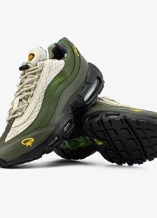 Мужские кроссовки nike air max 95 sp corteiz gutta green 41-42-43-44-45