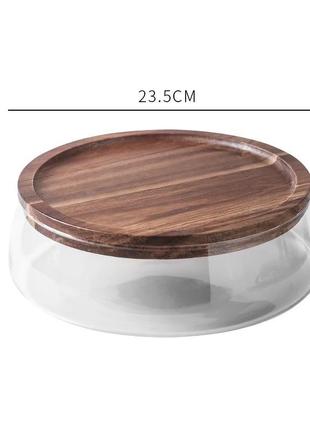 Поднос ,ящик,тара для хранения ,стекло,дерево