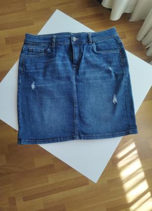 Джинсовая юбочка