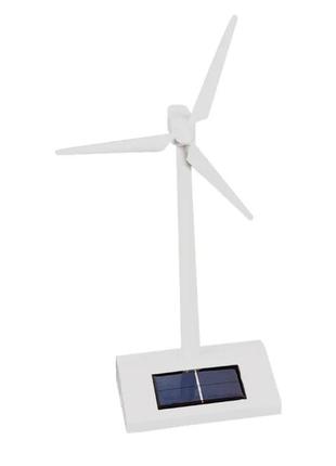 Модель ветряного генератора sv тип 2 на солнечных панелях, настольный белый (sv3021tw)