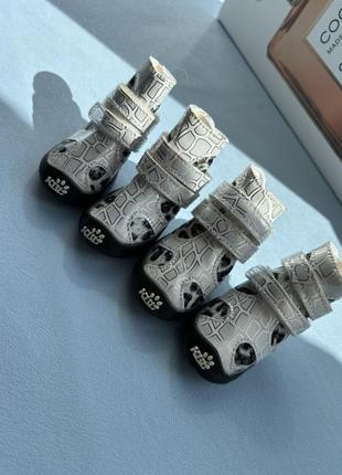 Взуття для собак, чобітки, ботінки для домашніх улюбленців на липучці