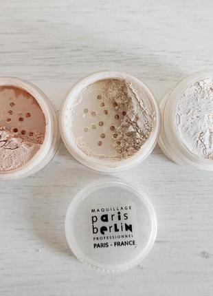 Фінішна пудра легка paris berlin пірамідка