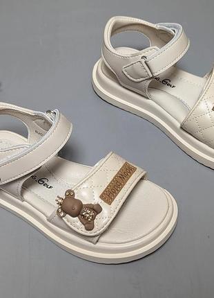 Бежеві босоніжки