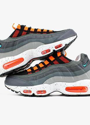 Мужские кроссовки kim jones x nike air max 95 total orange 41-42-43-44-45