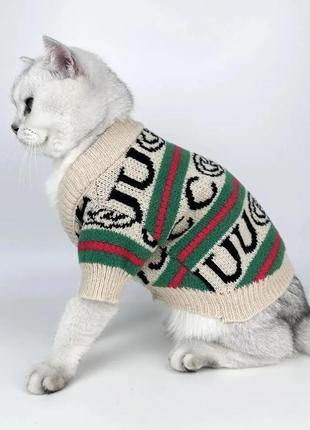 Кардиган для собак та котів, светр для домашніх тварин
