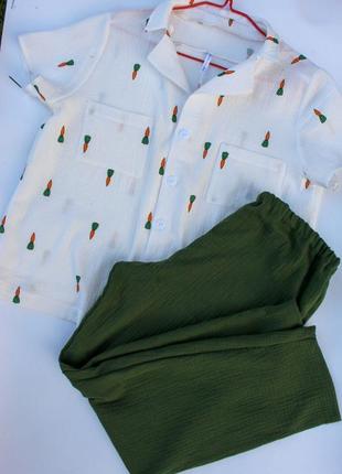 Піжама з мусліну