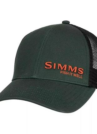 Кепка simms fish it well forever trucker foliage1 фото