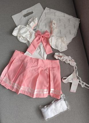Эротический комплект игровой набор ролевой костюм для игры студентка школьника барби вредная