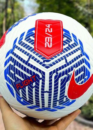 Футбольний м'яч nike greenish flight red league 2024