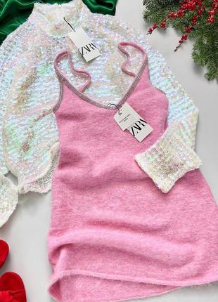 Платье плаття сукня сарафан альпака zara