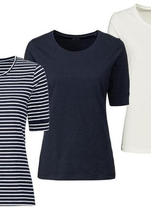 Набір із 3 базових жіночих футболок esmara германія