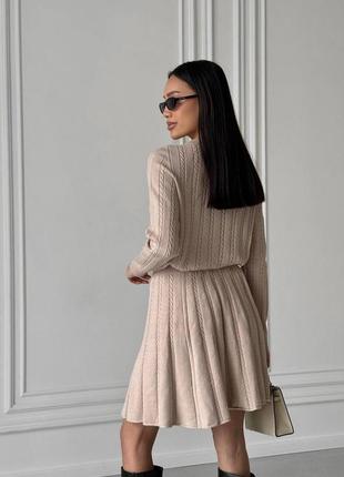 ❗️sale❗️костюм джемпер и юбка хлопок кашемир меринос3 фото