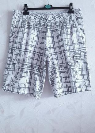 Тонкие котоновые шорты, 50?-52-54? хлопок, sharp shark