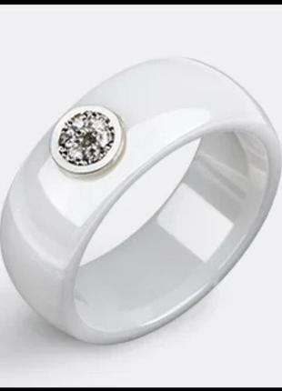 Керамическое кольцо,16 размер