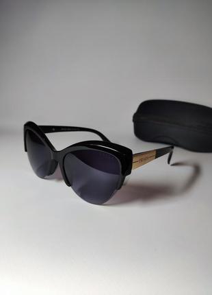 🕶️👓 prada sunglasses солнцезащитные очки gold and black 🕶️👓