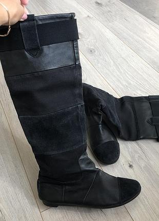 Сапоги adidas натуральная замша, р. 38