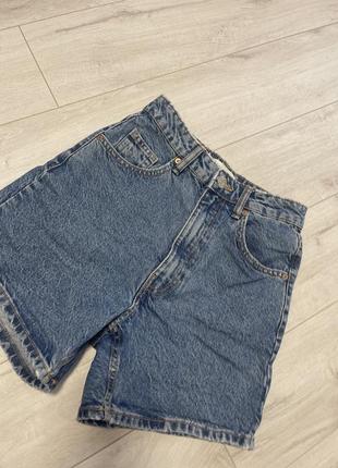 Джинсовые шорты zara