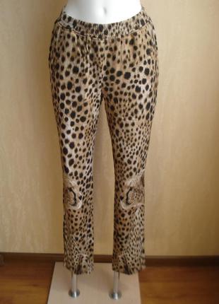 Marc cain, брюки в леопардовый принт, р.n3