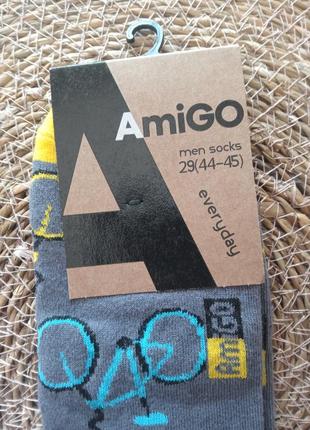 Шкарпетки чоловічі amigo р.29