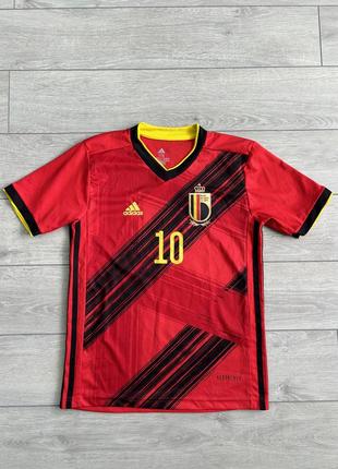 Футбольна футболка eden hazard belgium adidas football soccer jersey s