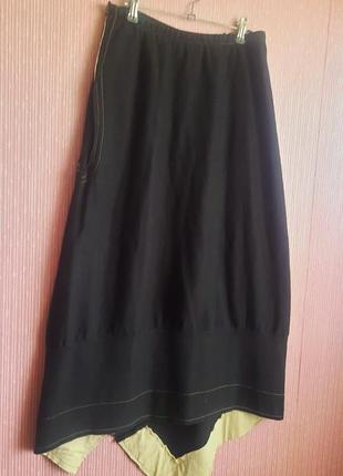 Дизайнерская стильная юбка в виде annette gortz rundholz pacini от ischiko