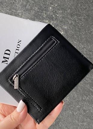 Шкіряне портмоне з затискачем6 фото