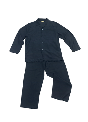 Черная пижама 100% шелк marks &amp; spenser