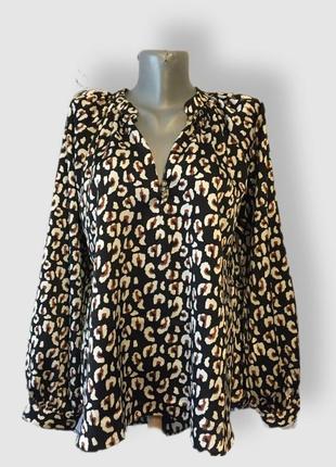 Красивая блузка с бантом на спине р.12-14