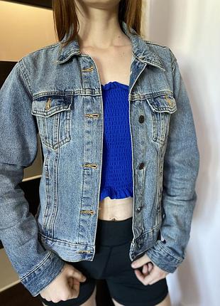 Джинсовка, джинсовая куртка denim co 2