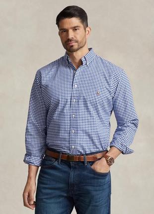 Мужская рубашка ralph lauren oxford shirt (оригинал, xxl размер)