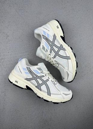 Асікс гел вєнтур кросівки глакітні з сірим asics gel-venture 6 white grey blue
