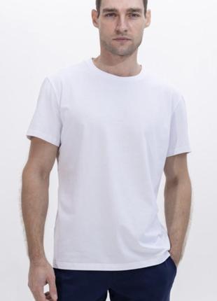 Белая футболка мужская smog размер l