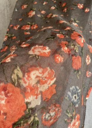 Шерстяной тонкий шарф палантин gerard darel