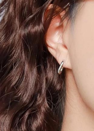 Сережки зі стерлінгового срібла проба925