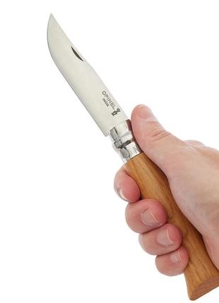 Нож opinel luxury range №9 vri, дуб, упаковка