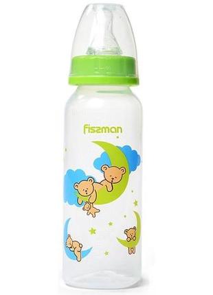 Пляшечка дитяча для годування fissman babies "солодкі сни" 240 мл