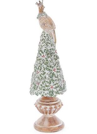 Статуэтка декоративная "refilv" фазан на ёлке, 12.2х12.2х41.5см