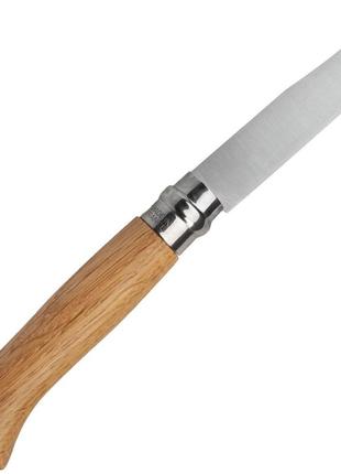 Нож opinel №8 vri animalia "форель" рукоять дуб