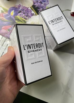 Givenchy l'interdit eau de parfum парфумована вода 50ml
